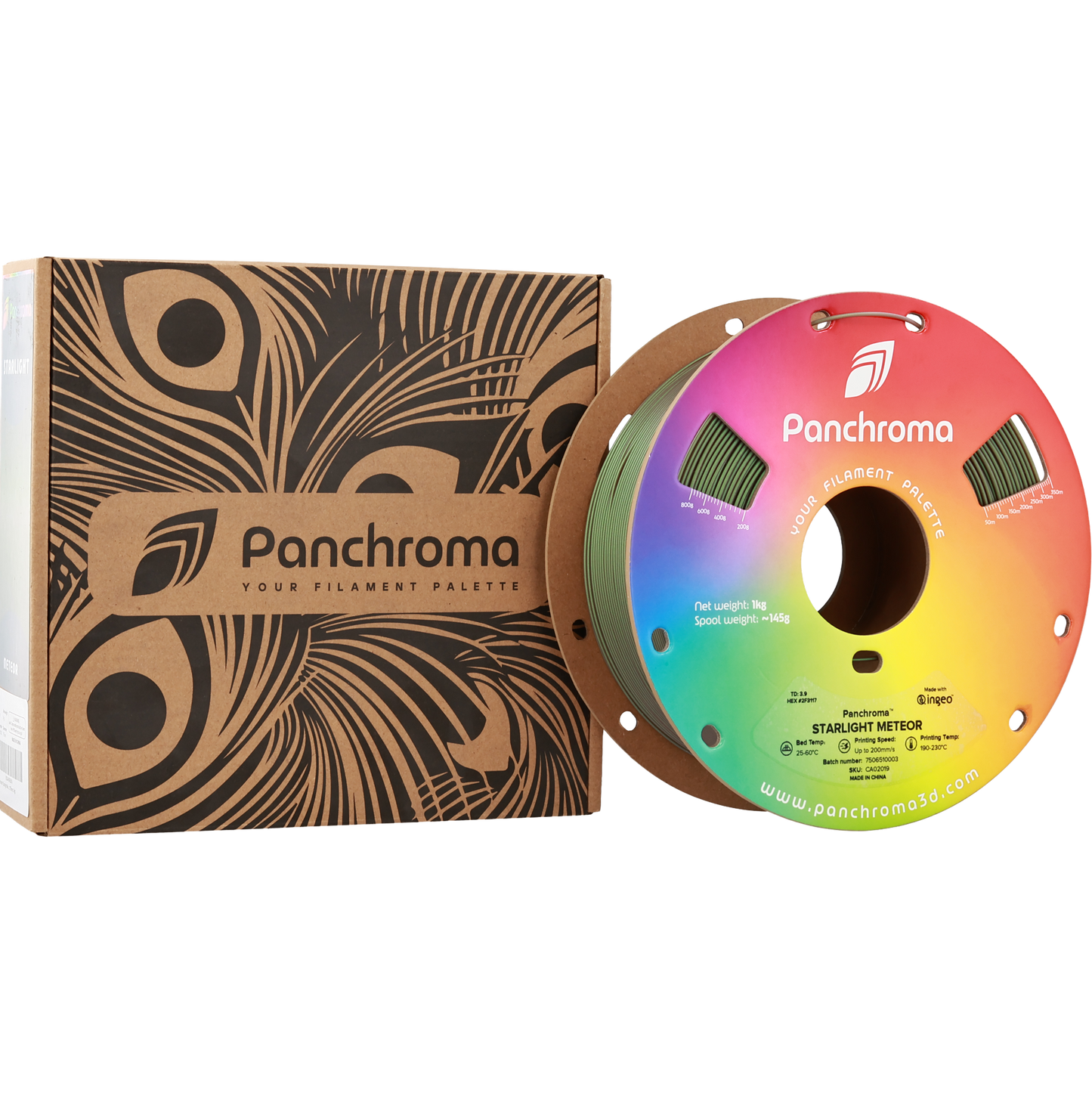 Polymaker Panchroma Starlight PLA Filament Meteor