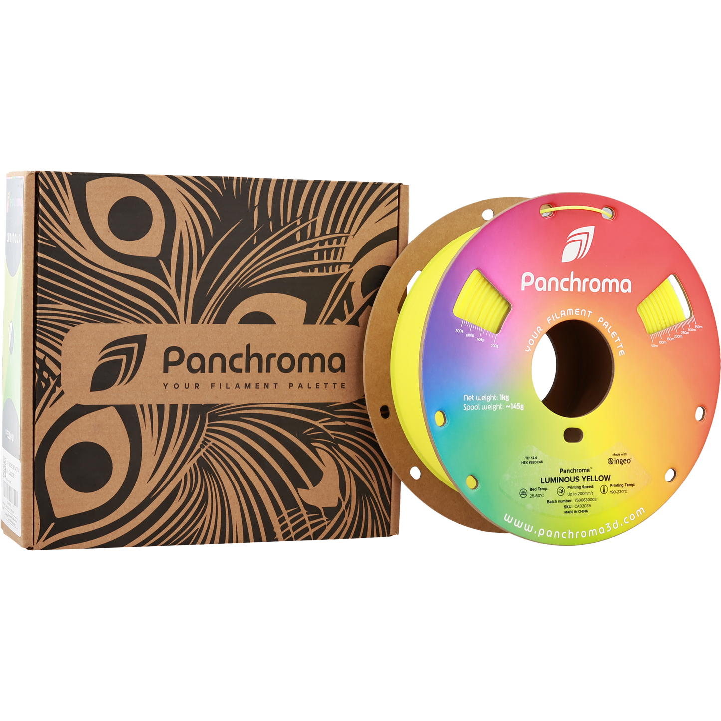 Polymaker Panchroma Luminous PLA Filament Sarı
