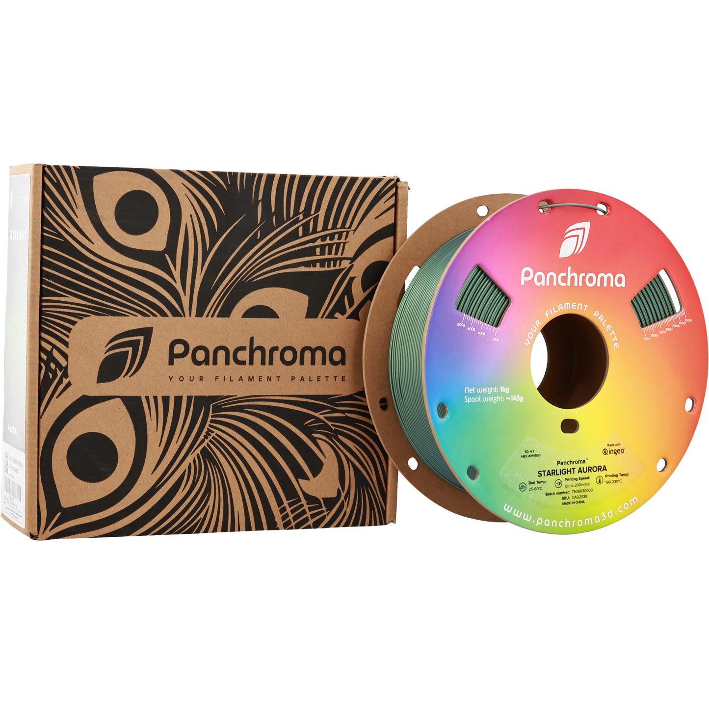 Polymaker Panchroma Starlight PLA Filament Aurora