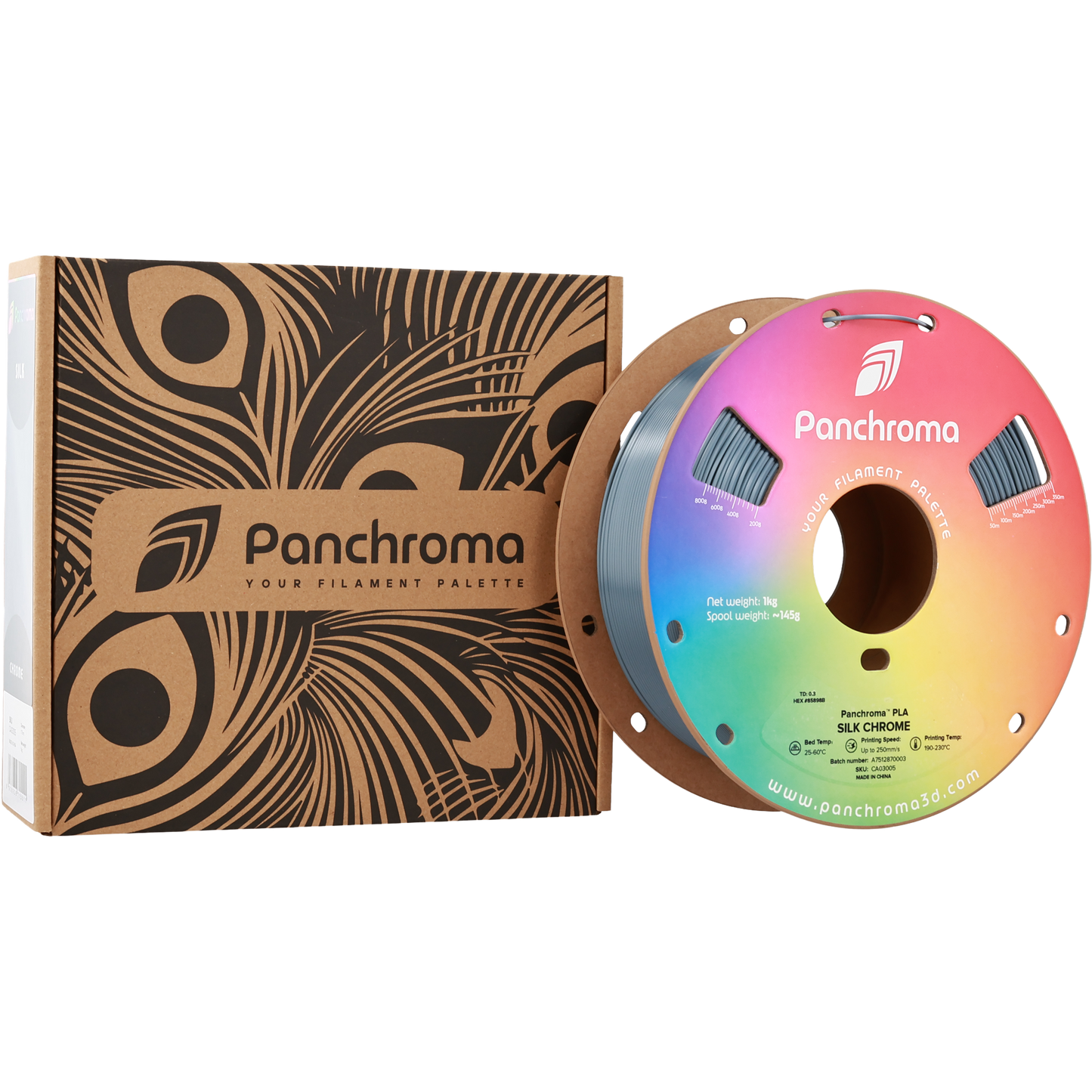 Polymaker Panchroma Silk PLA Filament Krom