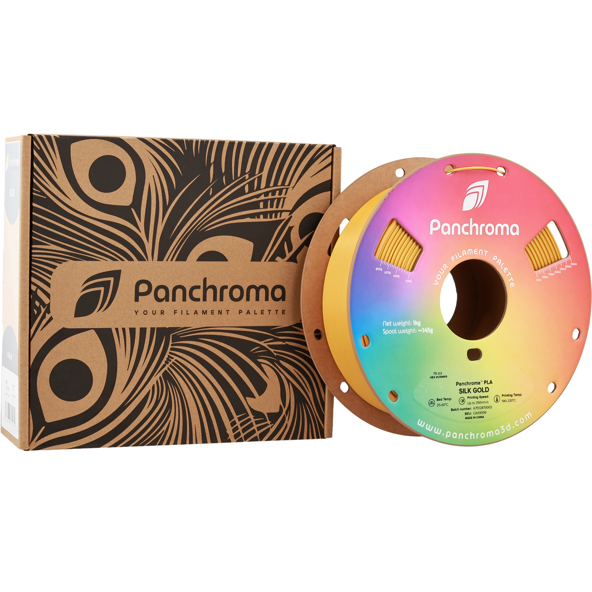 Polymaker Panchroma Silk PLA Filament Altın