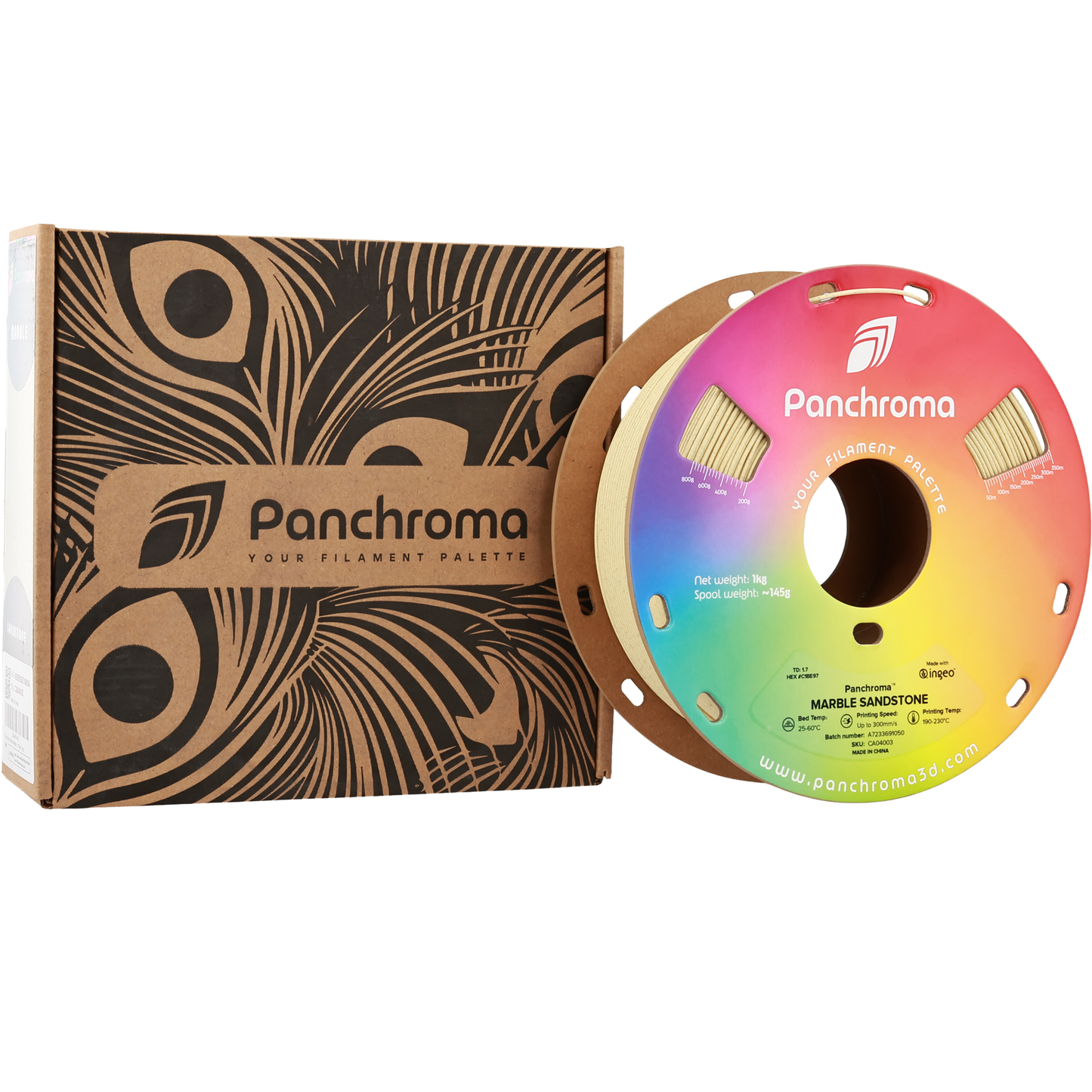 Polymaker Panchroma Mermer PLA Filament Sandstone