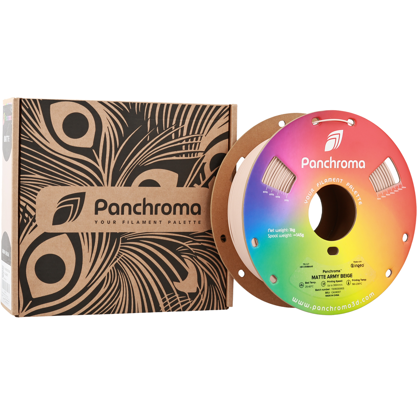 Polymaker Panchroma Matte PLA Filament Askeri Bej