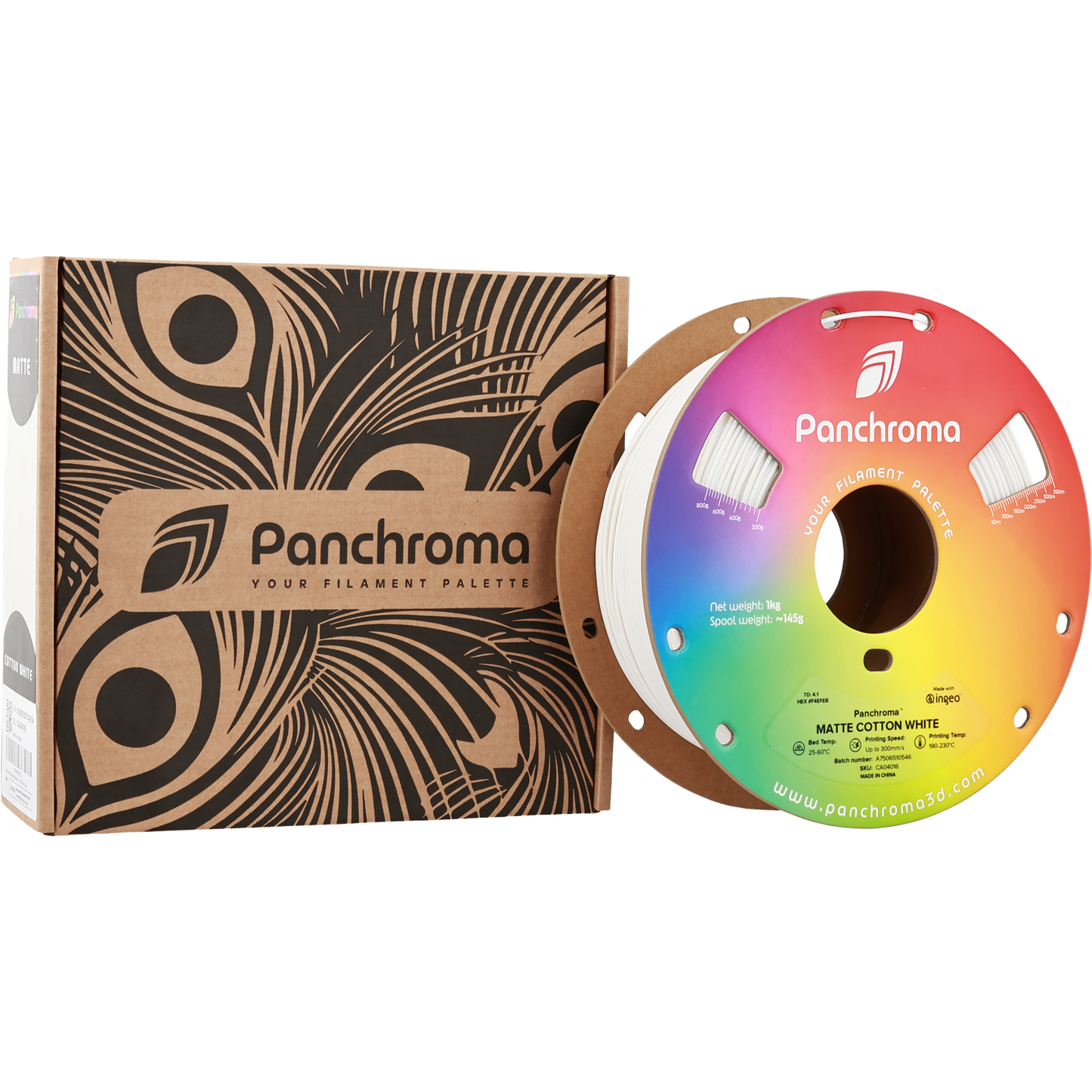 Polymaker Panchroma Matte PLA Filament Pamuk Beyaz