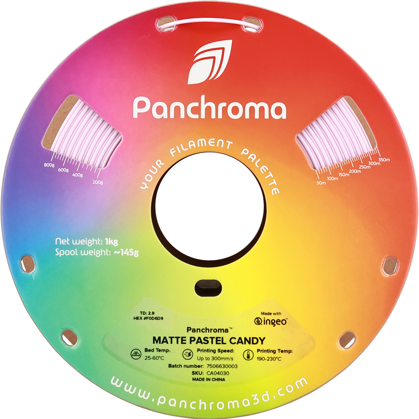 Polymaker Panchroma PLA Matte Filament Pastel Şeker