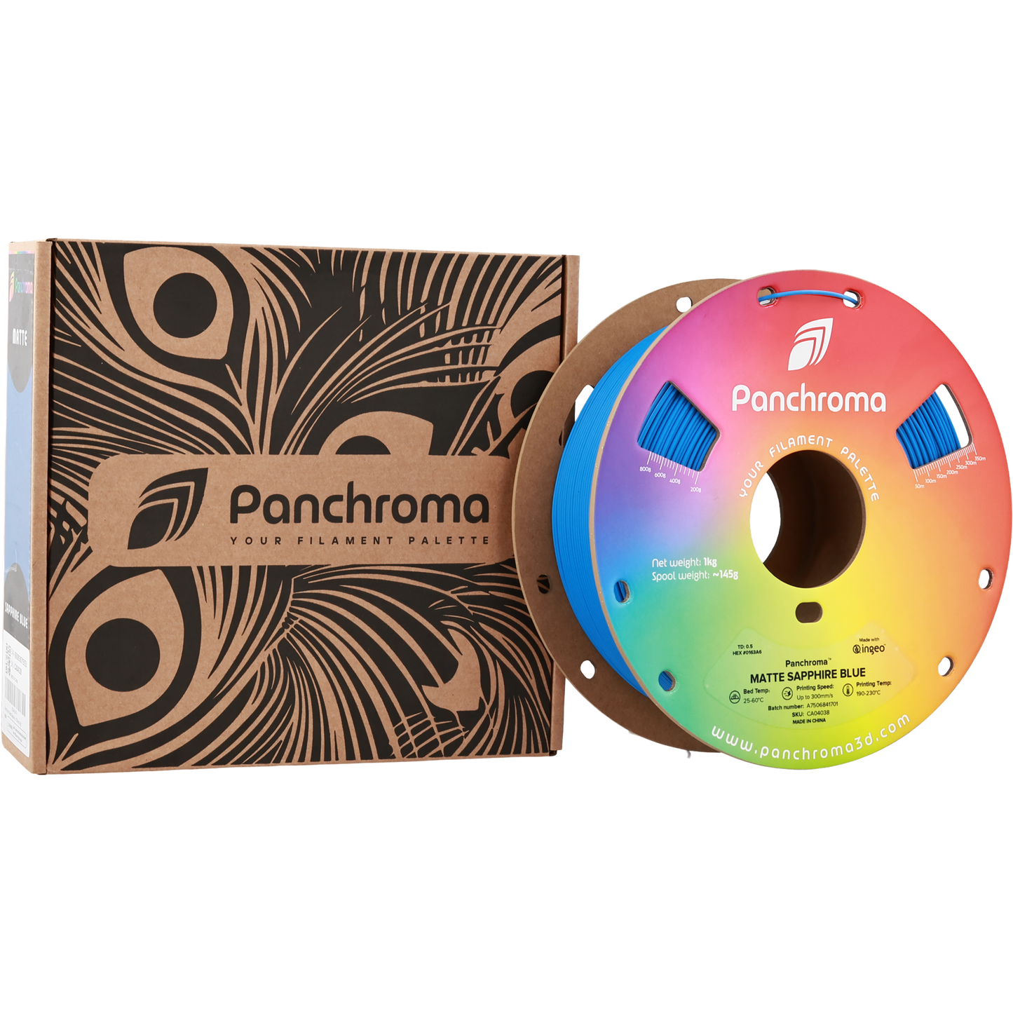 Polymaker Panchroma Matte PLA Filament Safir Mavi