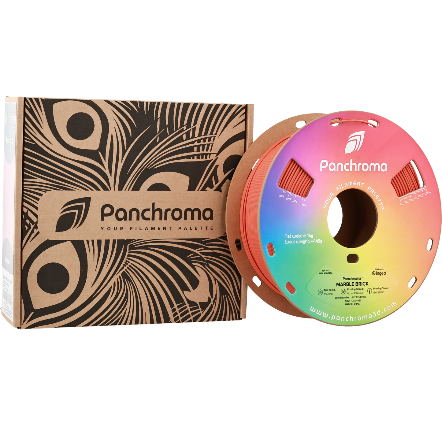 Polymaker Panchroma Mermer PLA Filament Brick