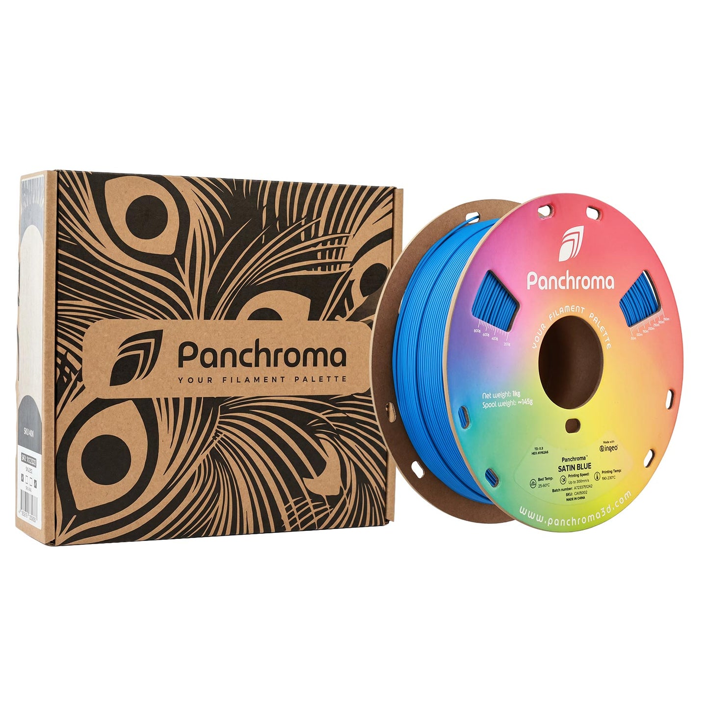 Polymaker Panchroma Satin PLA Filament Mavi