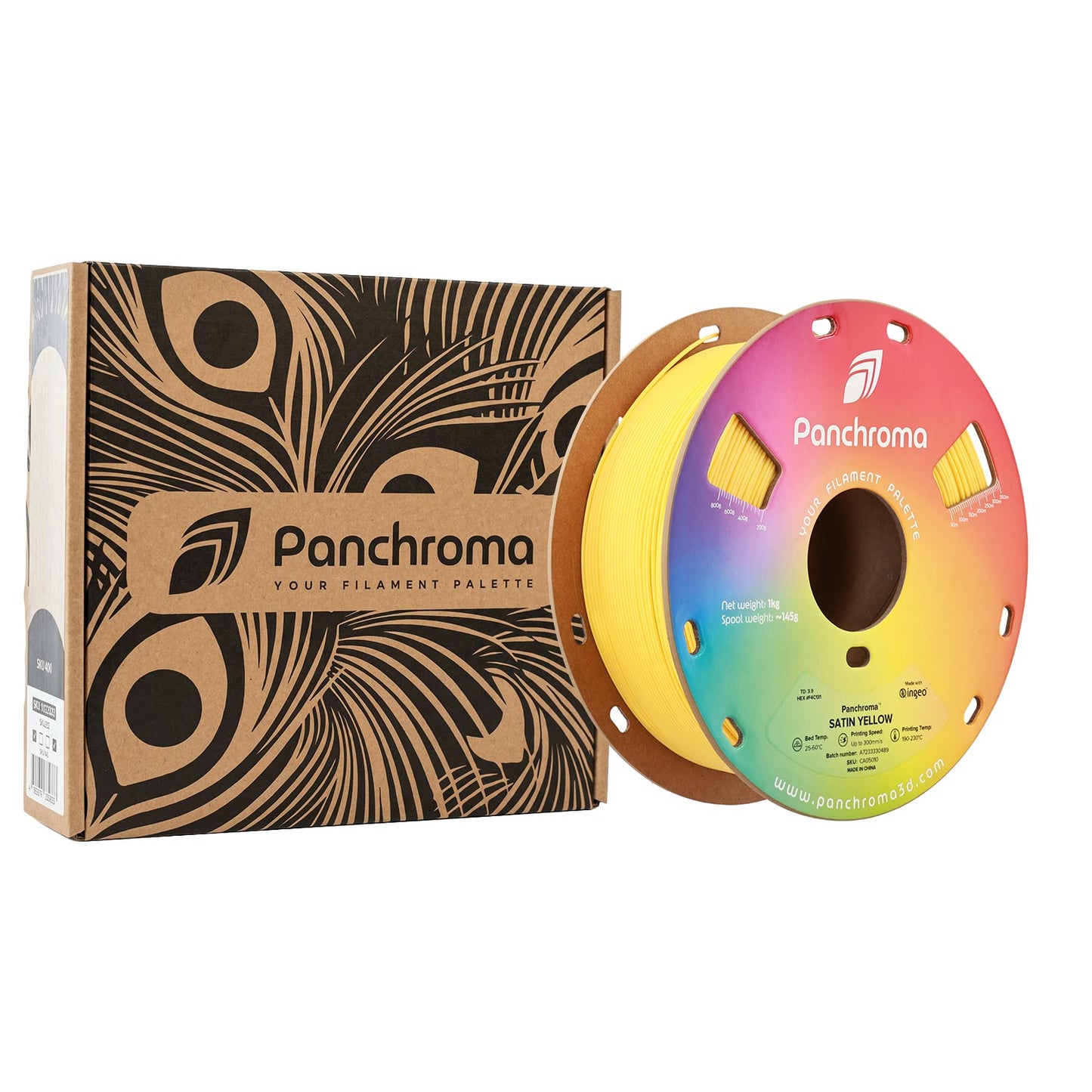 Polymaker Panchroma Satin PLA Filament Sarı