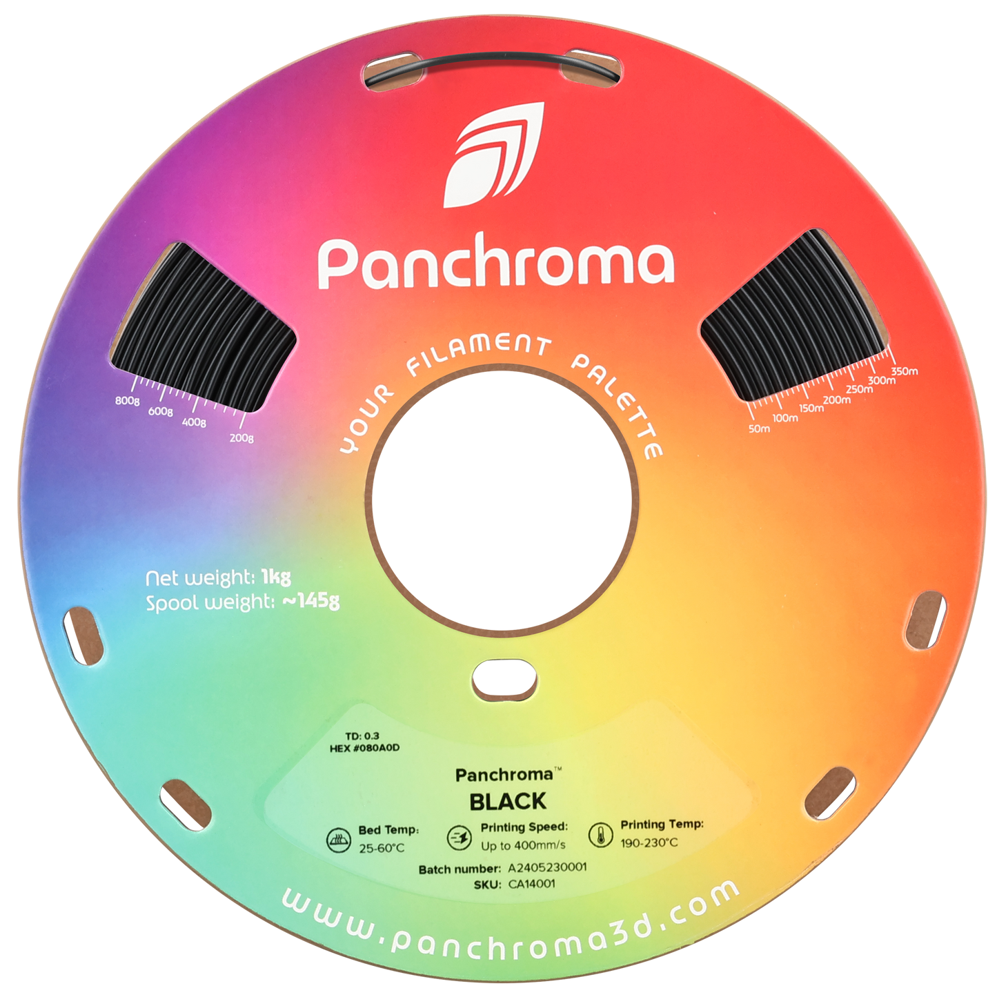 Polymaker Panchroma CoPe Filament - Siyah