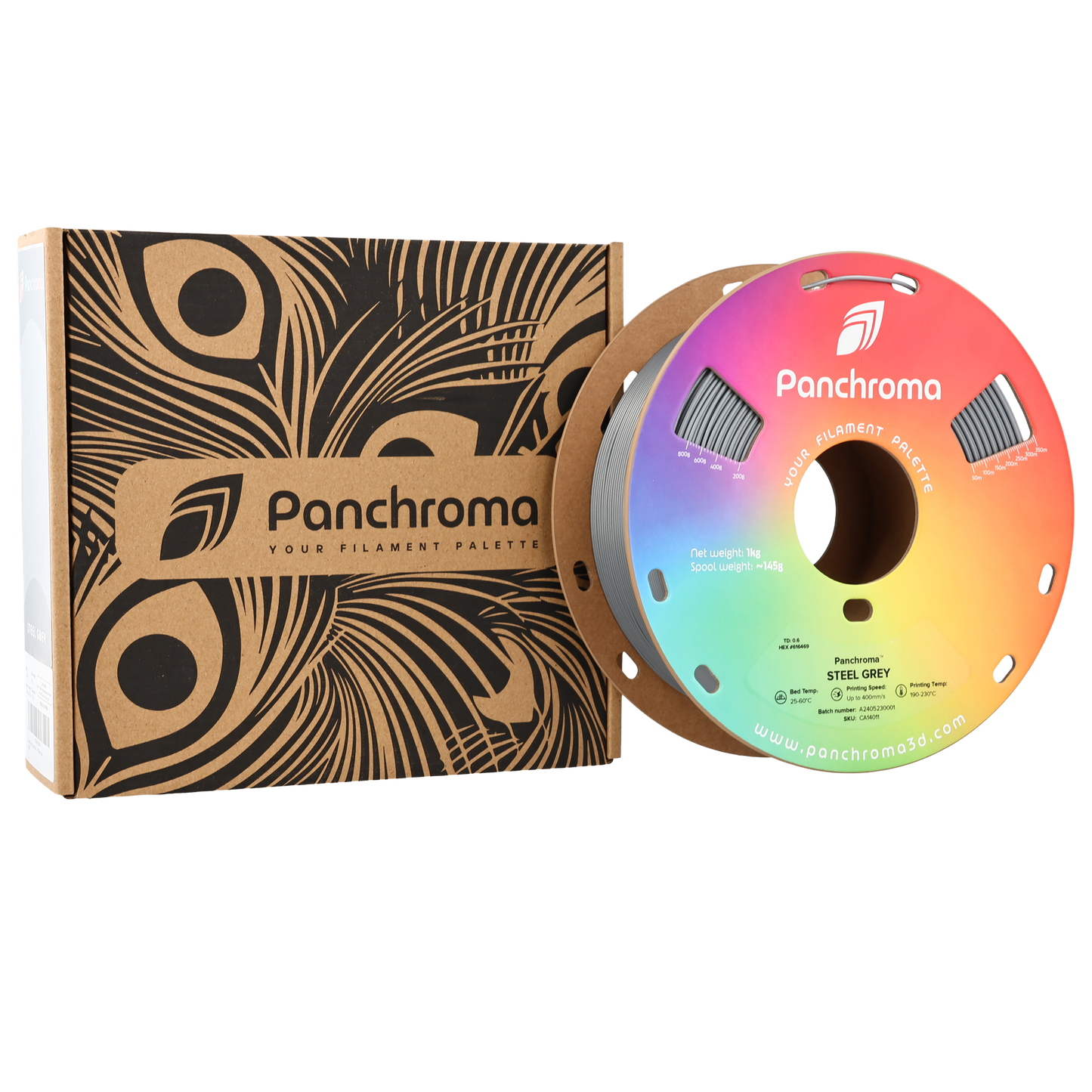 Polymaker Panchroma CoPe Filament - Çelik Gri