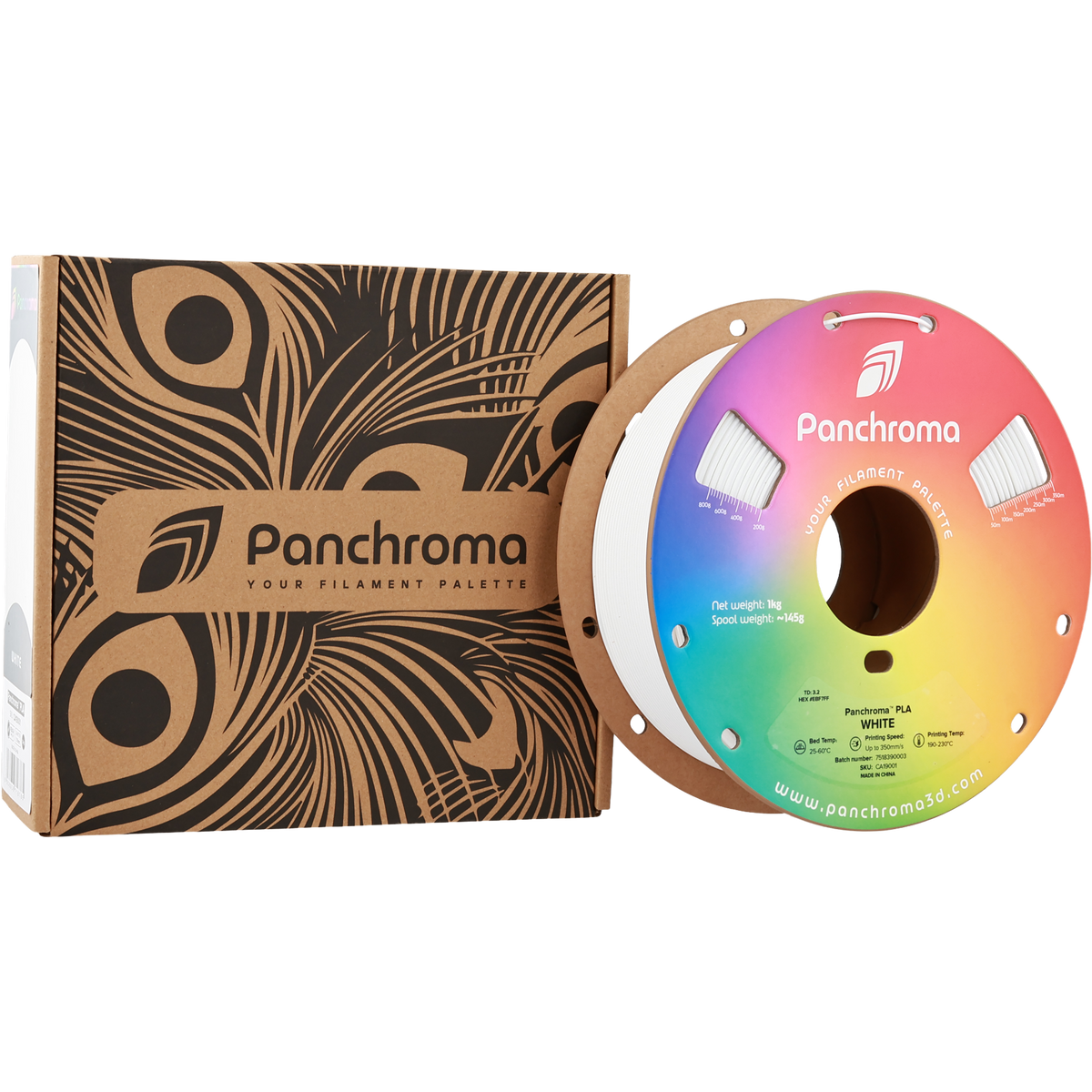Polymaker Panchroma PLA Filament Beyaz