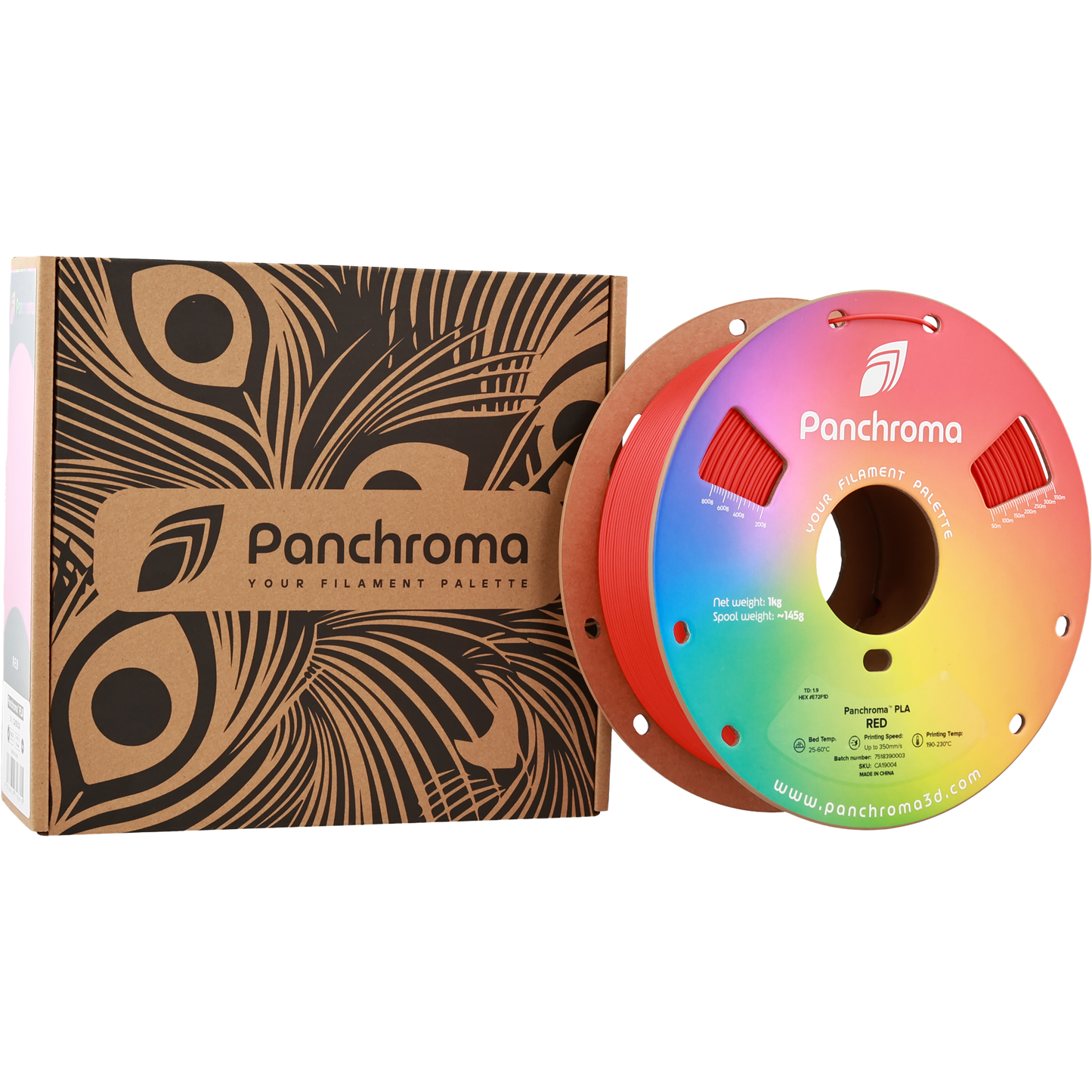 Polymaker Panchroma PLA Filament Kırmızı