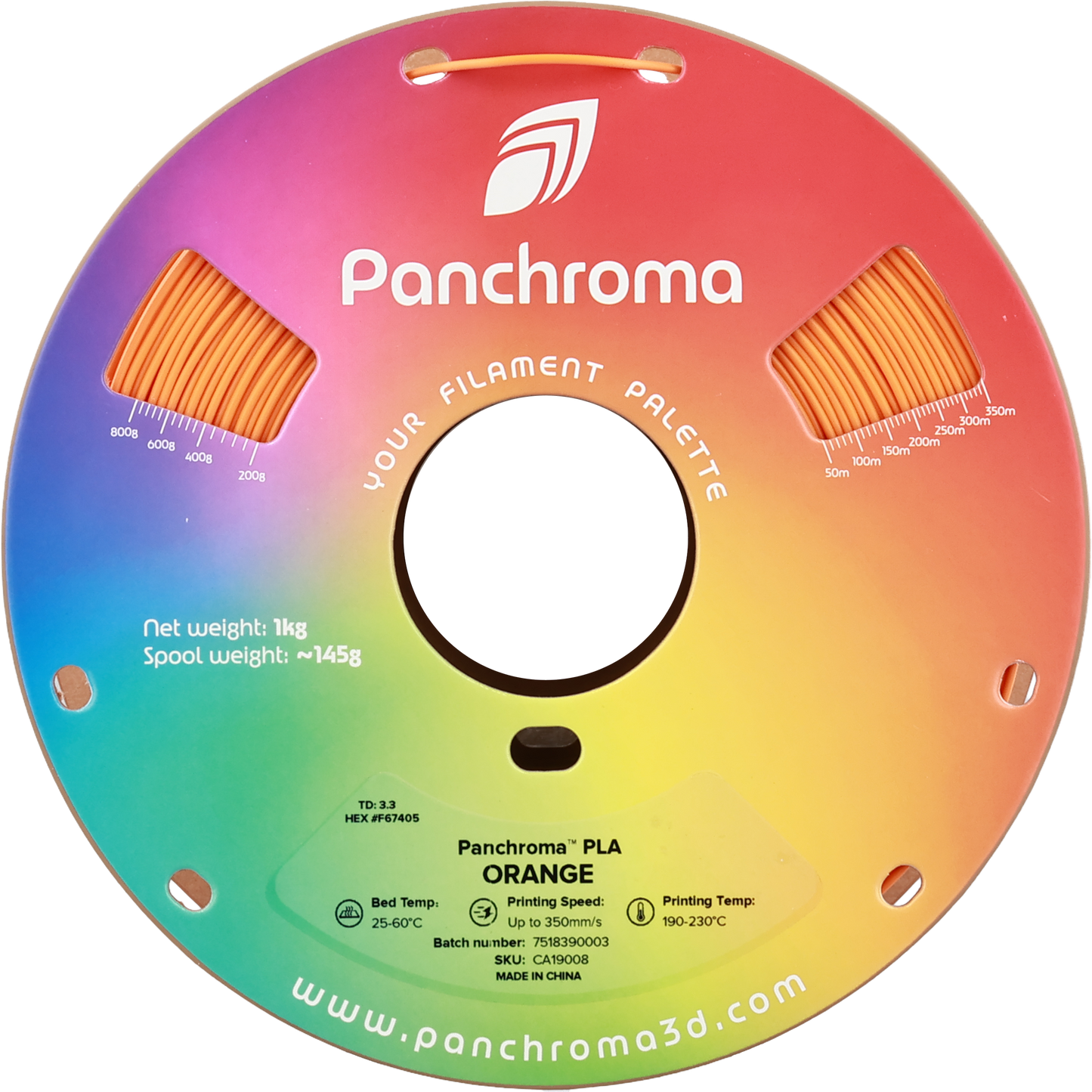 Polymaker Panchroma PLA Filament Turuncu