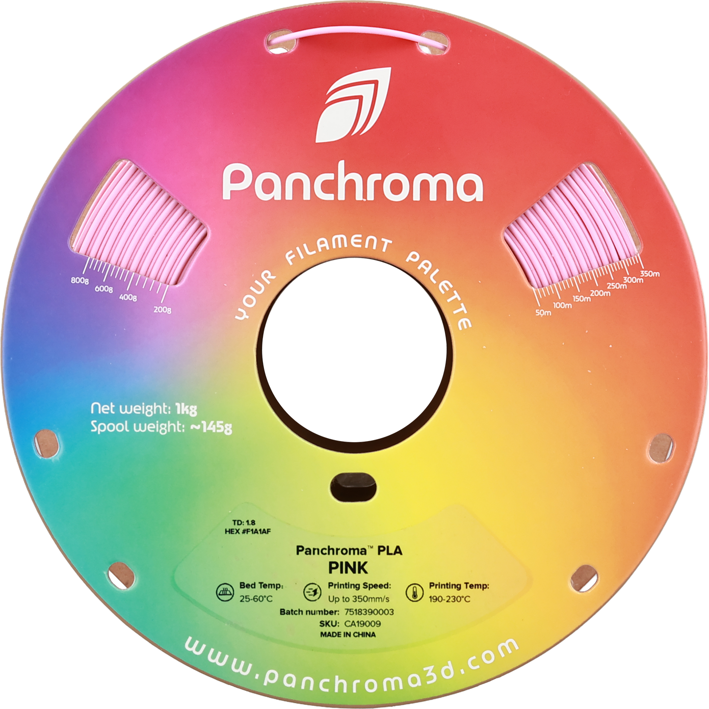 Polymaker Panchroma PLA Filament Pembe
