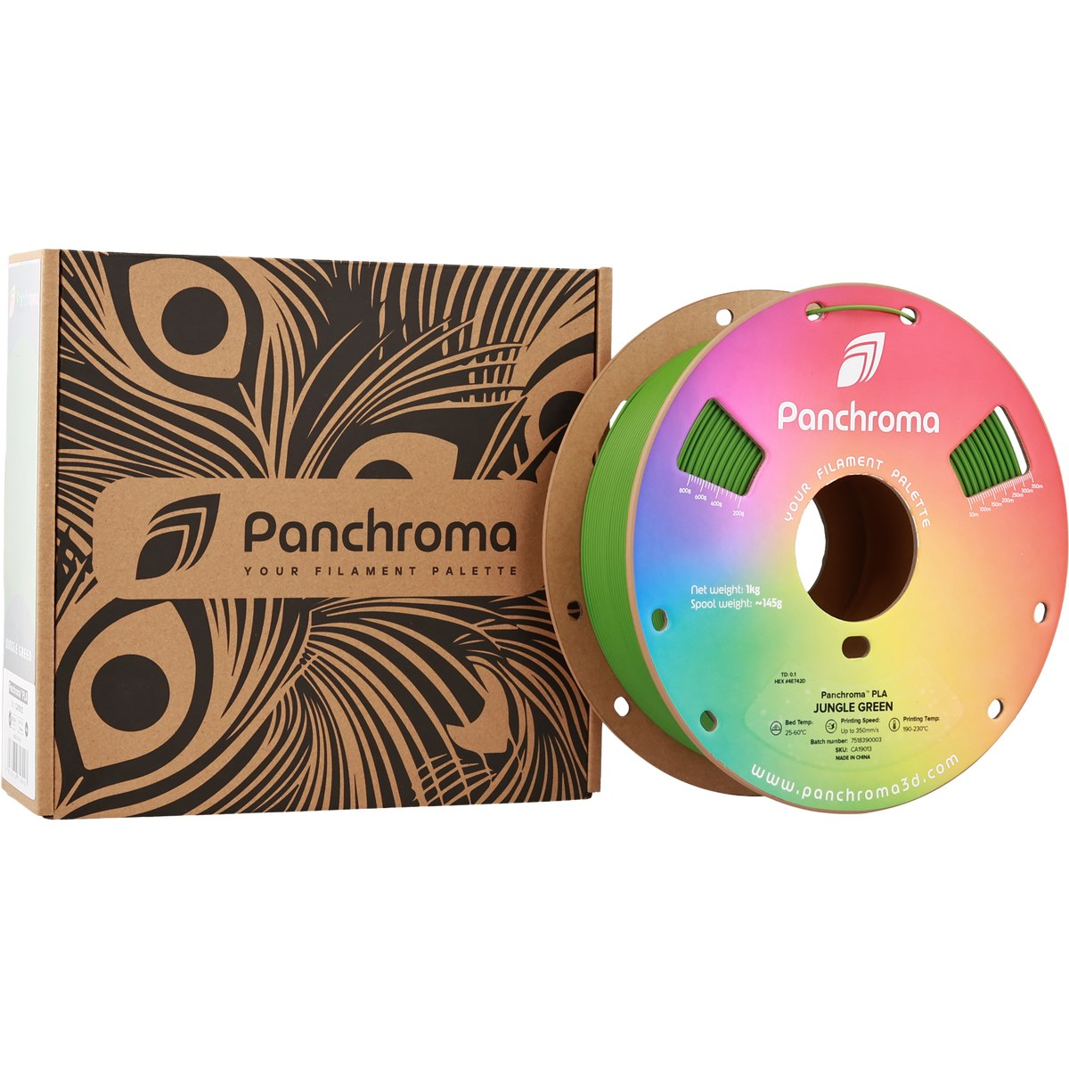 Polymaker Panchroma PLA Filament Orman Yeşili