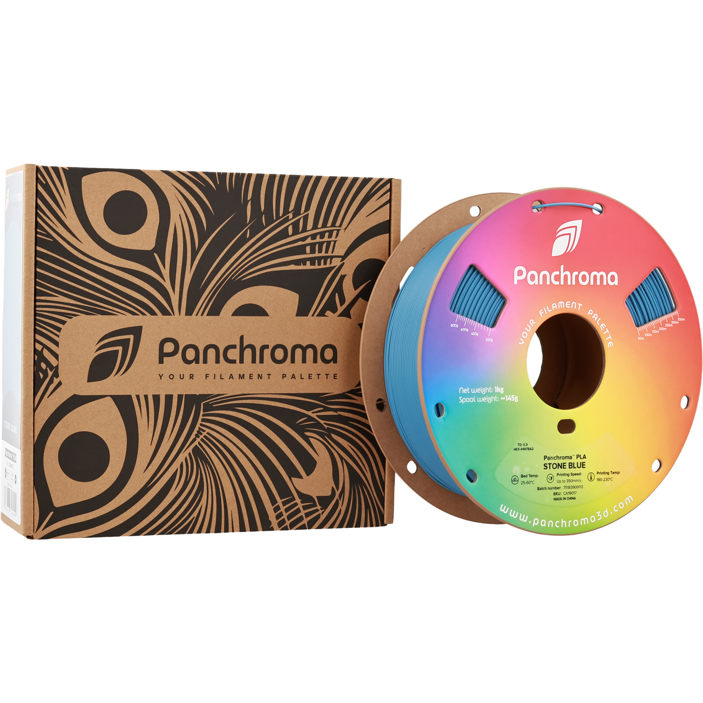 Polymaker Panchroma PLA Filament Taş Mavisi
