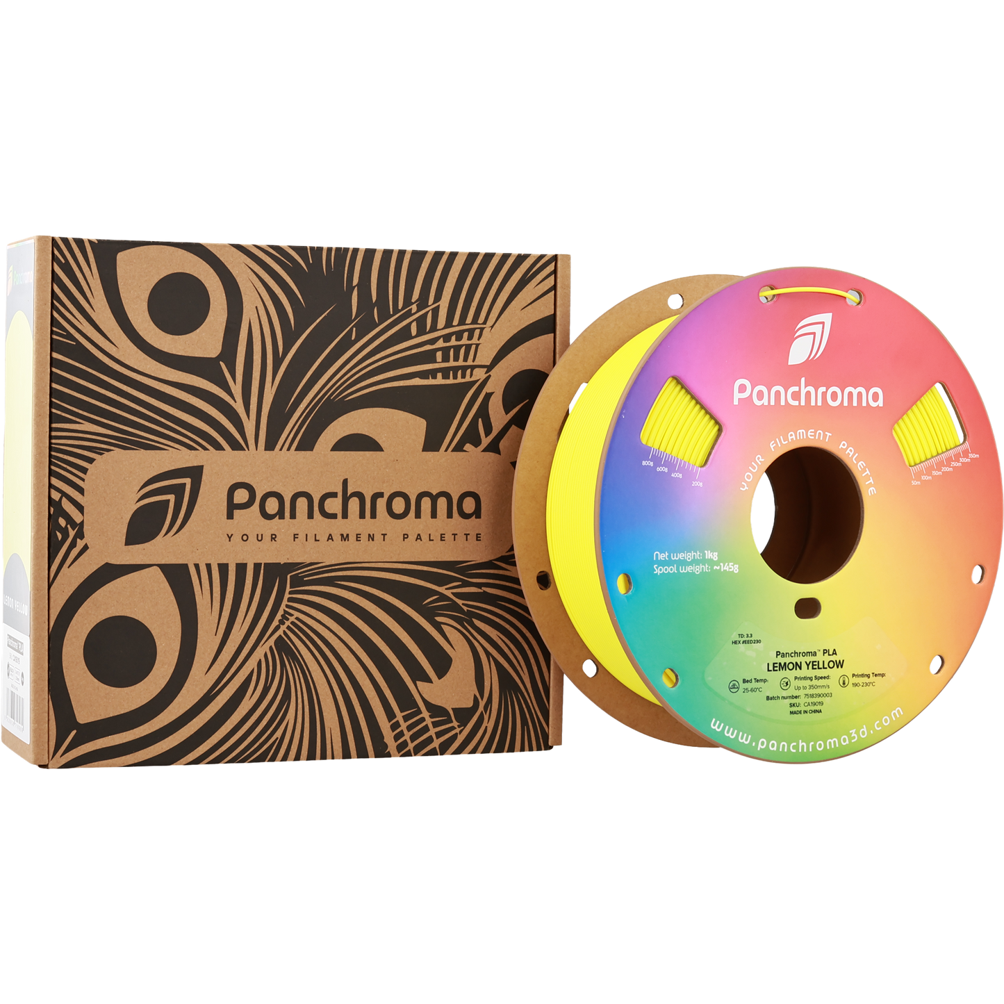 Polymaker Panchroma PLA Filament Limon Sarısı