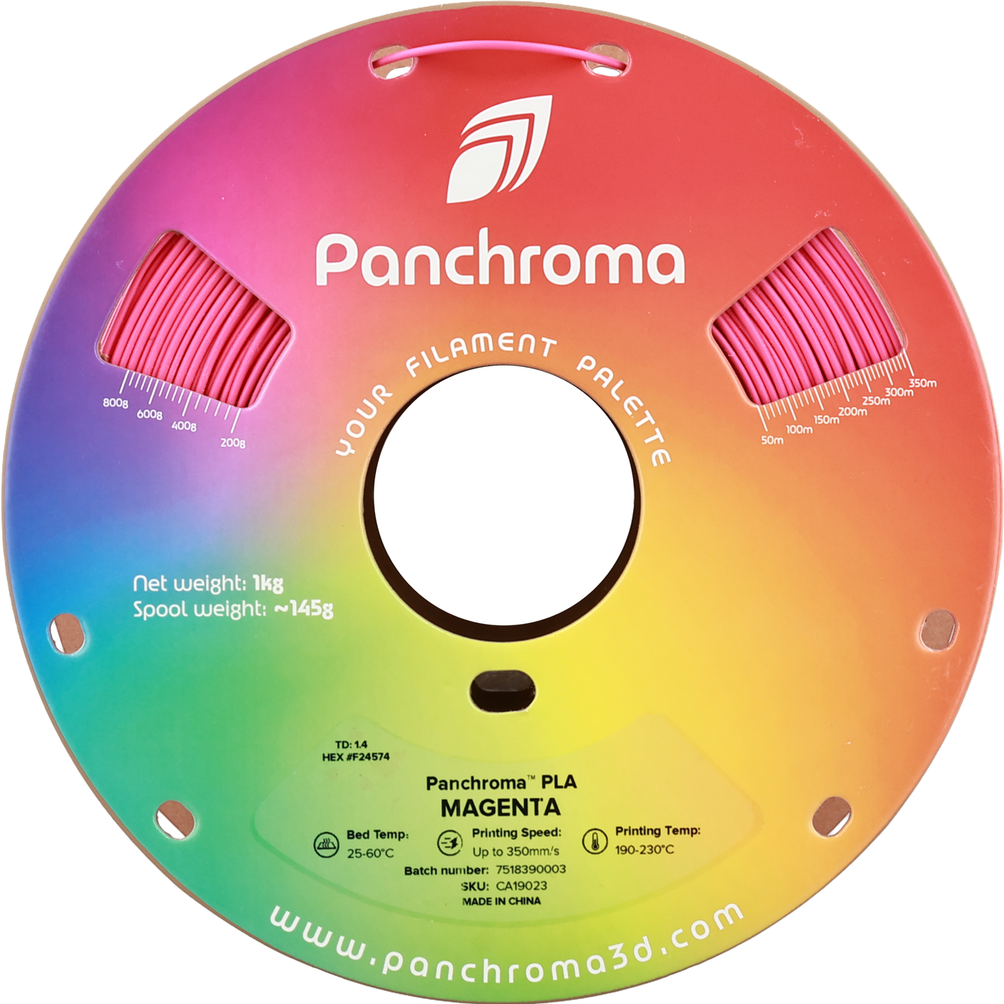 Polymaker Panchroma PLA Filament Magenta