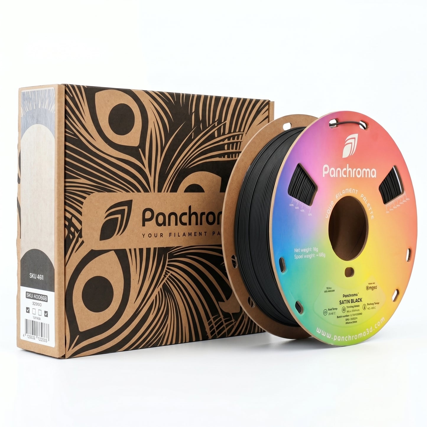 Polymaker Panchroma Satin PLA Filament Siyah