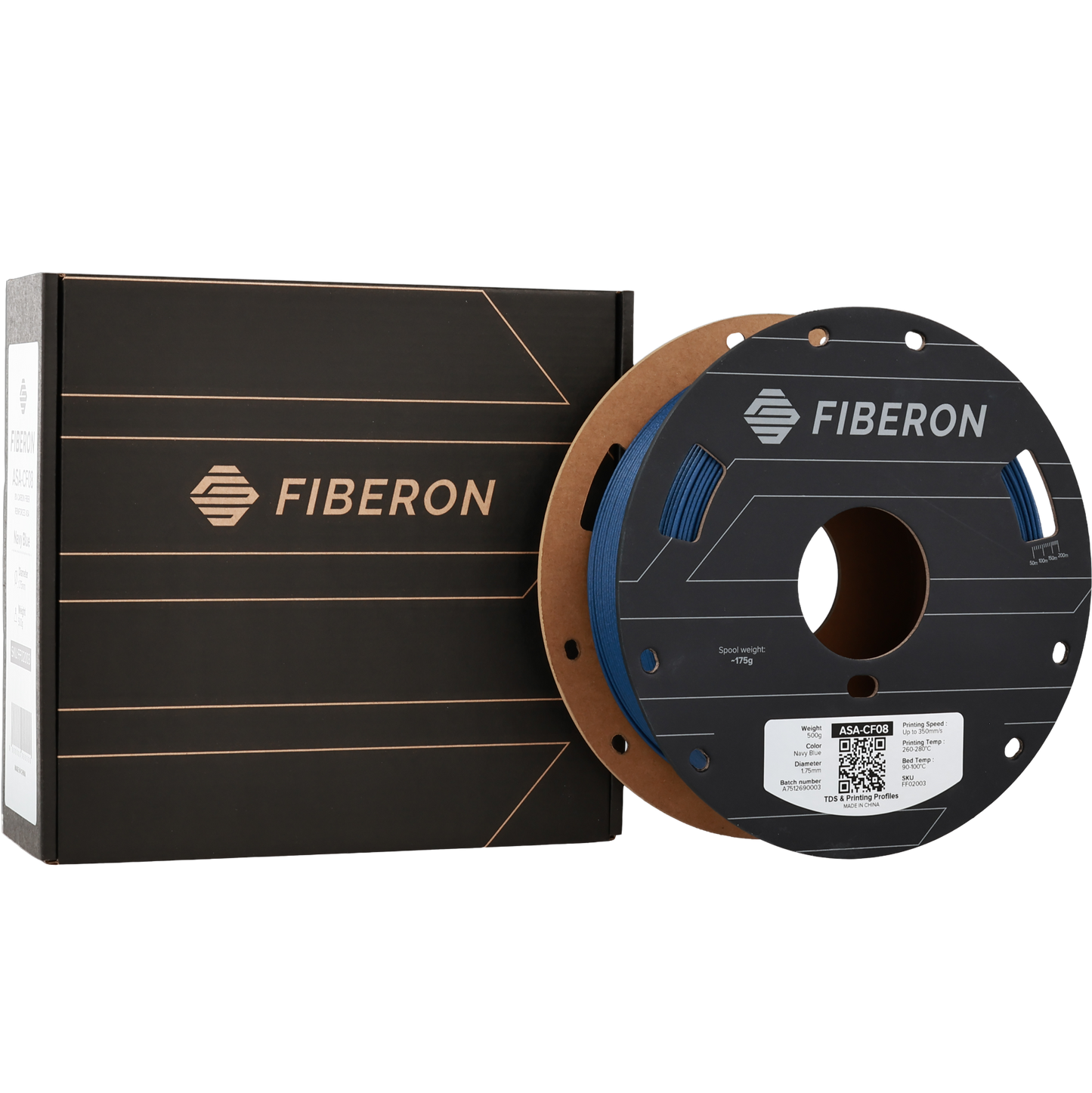 Polymaker Fiberon ASA-CF08 Filament Donanma Mavisi - 500gr