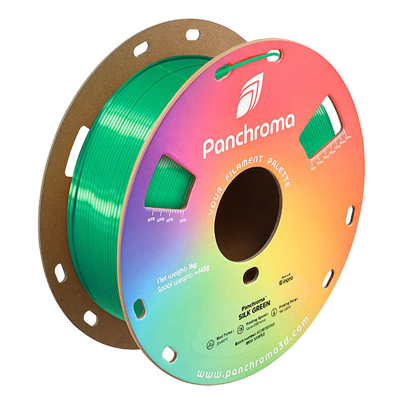 Polymaker Panchroma Silk PLA Filament Yeşil