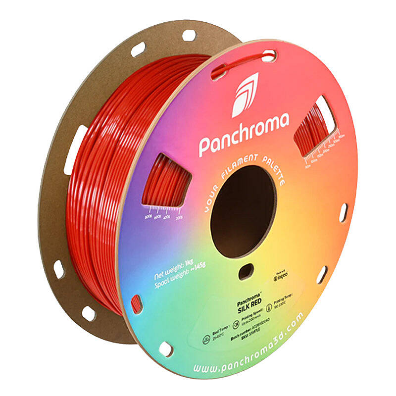 Polymaker Panchroma Silk PLA Filament Kırmızı