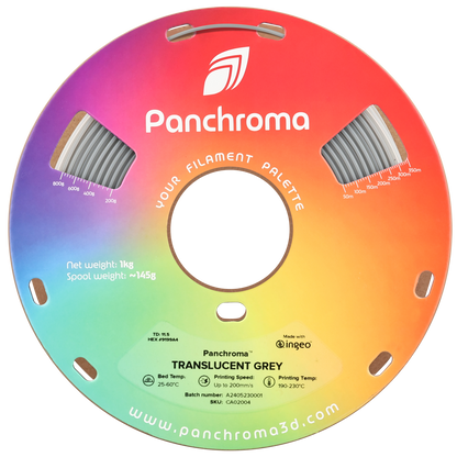 Polymaker Panchroma Transparan PLA Filament Gri