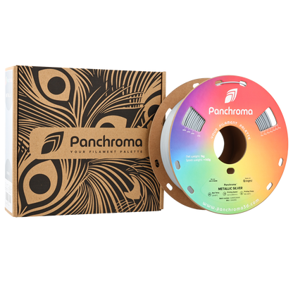 Polymaker Panchroma PLA Filament Metalik Gümüş