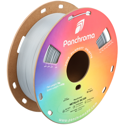 Polymaker Panchroma PLA Filament Metalik Gümüş
