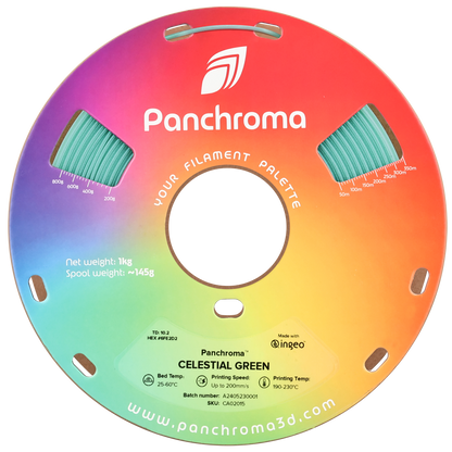 Polymaker Panchroma PLA Filament Celestial Yeşil