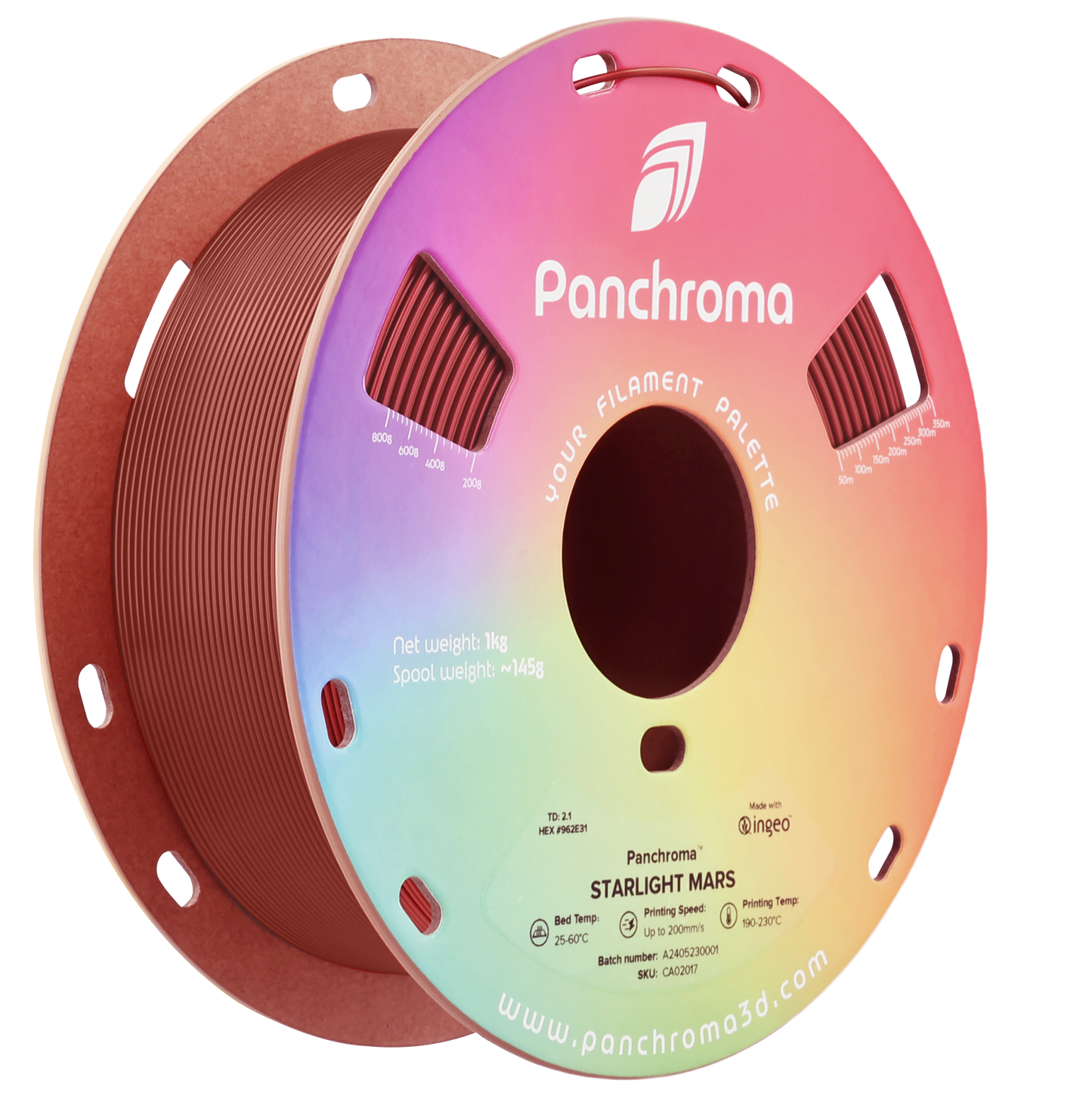 Polymaker Panchroma Starlight PLA Filament Mars