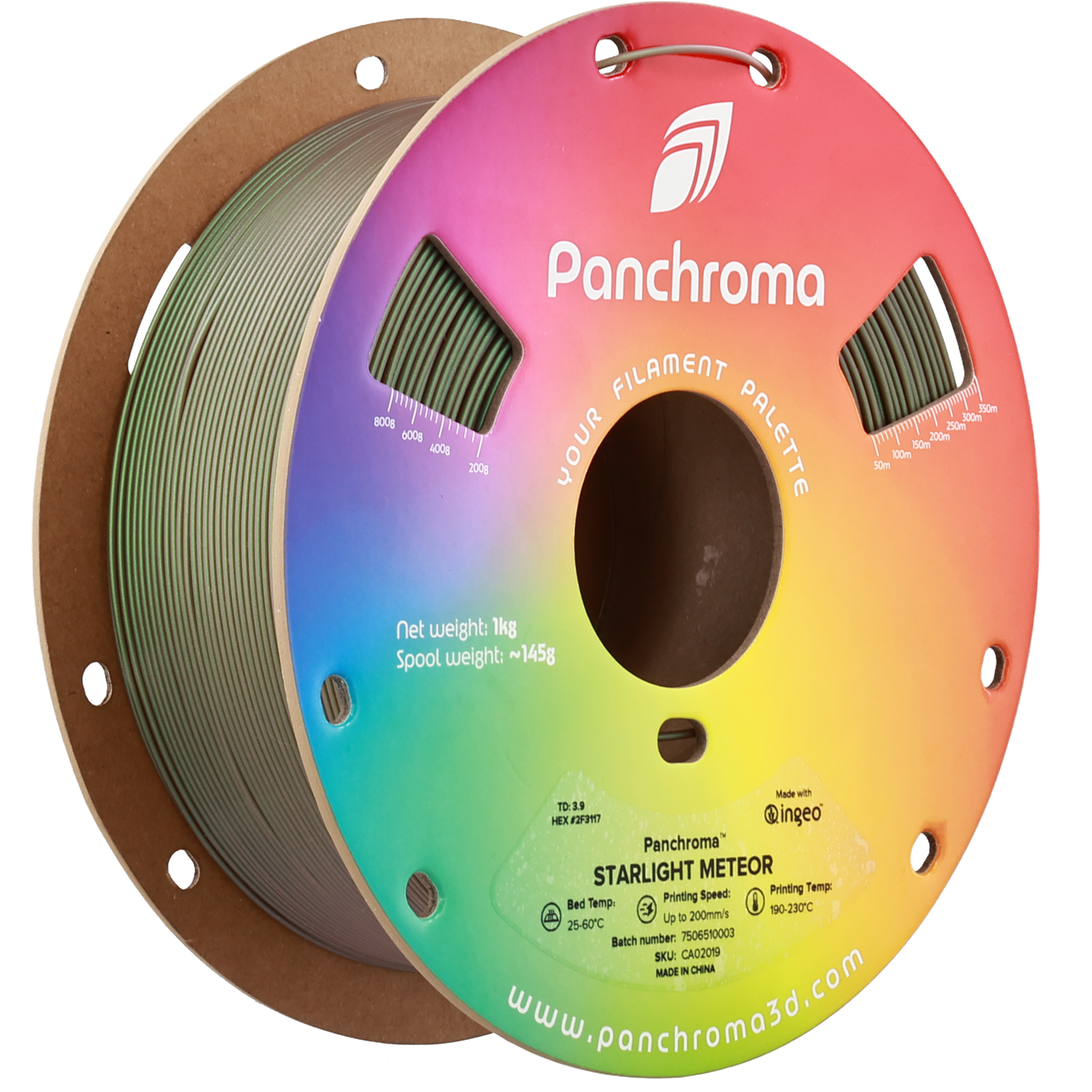 Polymaker Panchroma Starlight PLA Filament Meteor