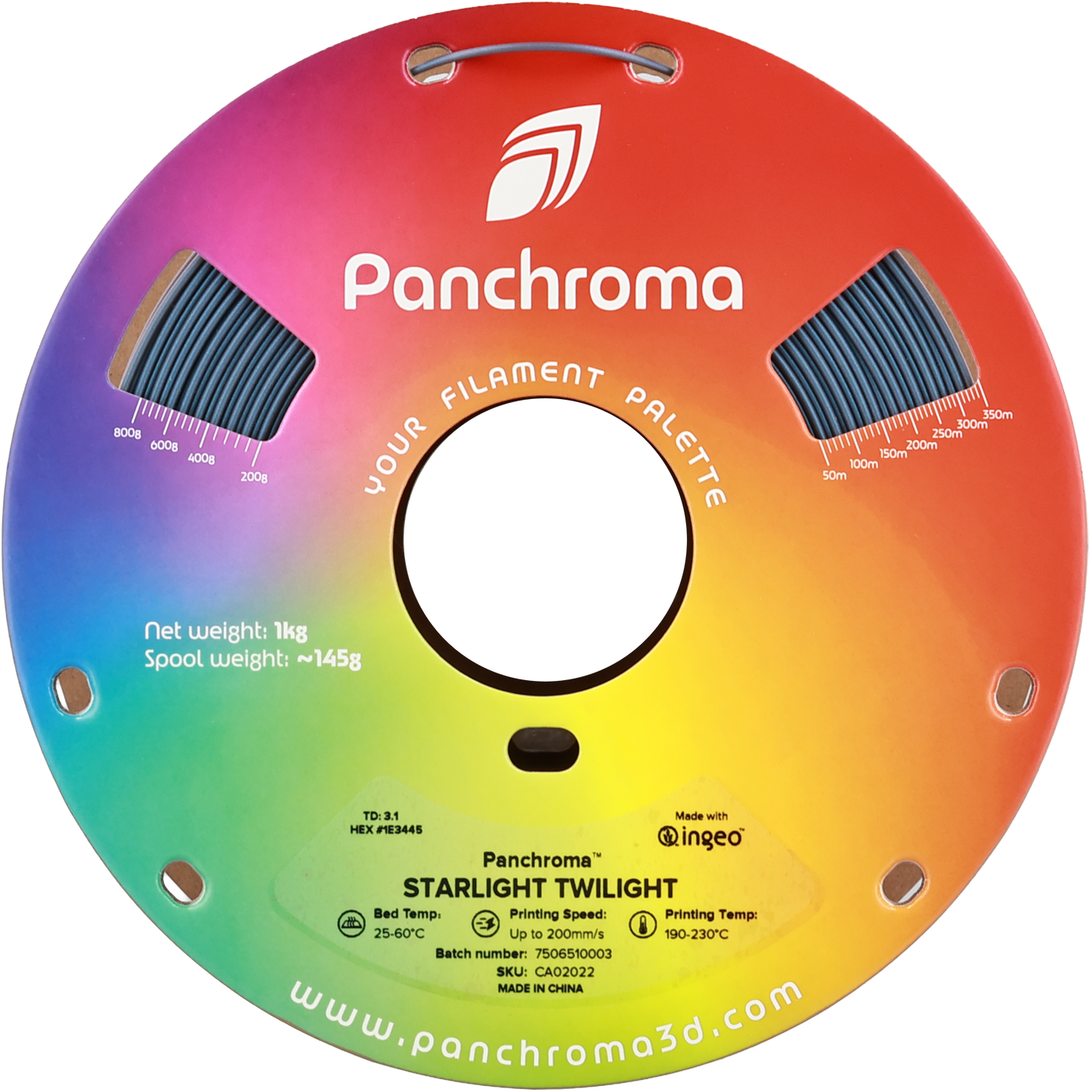Polymaker Panchroma Starlight PLA Filament Twilight
