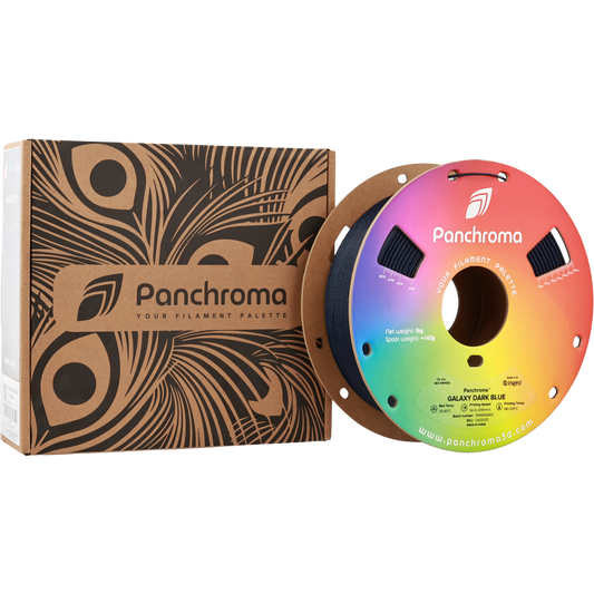 Polymaker Panchroma Galaxy PLA Filament Koyu Mavi