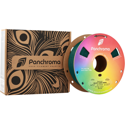 Polymaker Panchroma Galaxy PLA Filament Koyu Yeşil