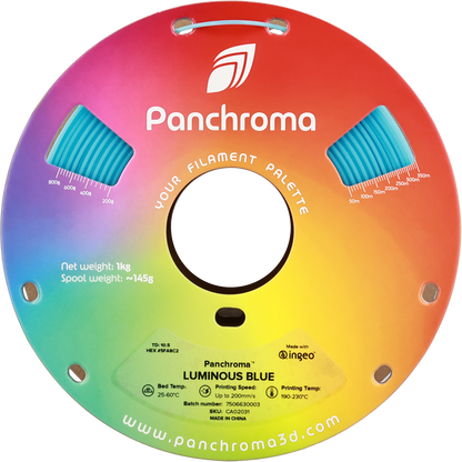 Polymaker Panchroma Luminous PLA Filament Mavi