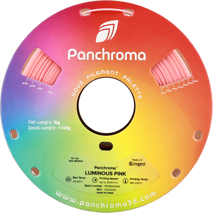 Polymaker Panchroma Luminous PLA Filament Pembe