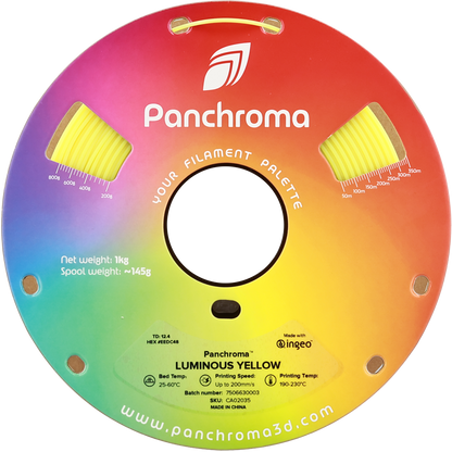 Polymaker Panchroma Luminous PLA Filament Sarı