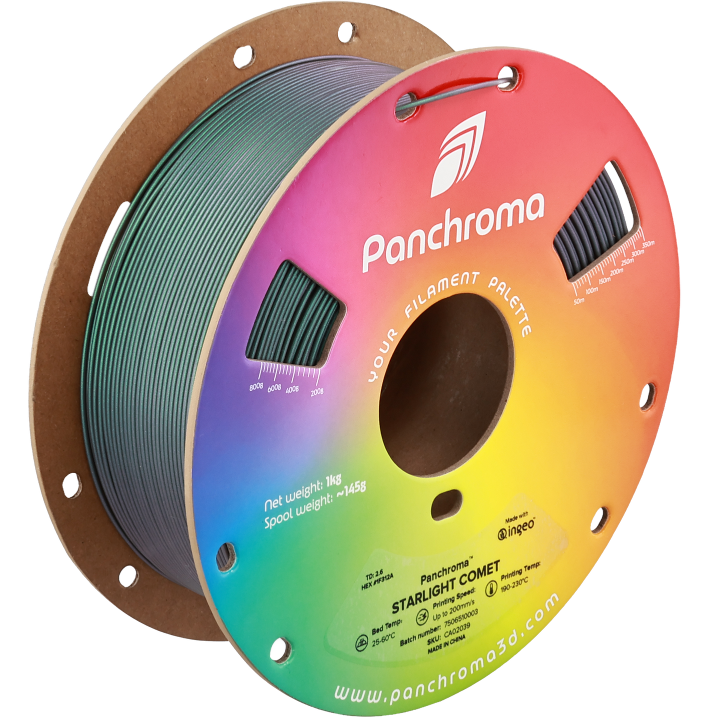 Polymaker Panchroma Starlight PLA Filament Comet