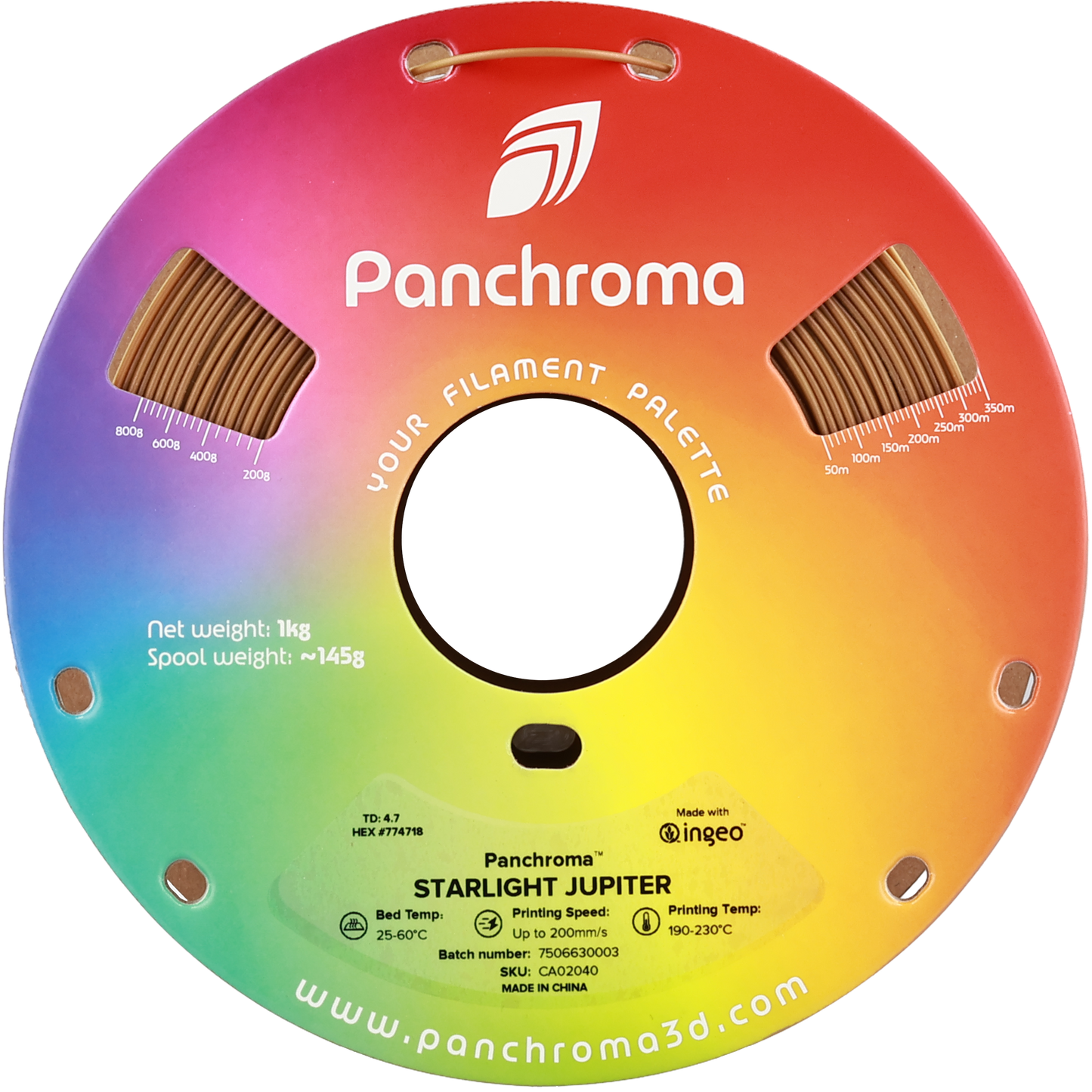 Polymaker Panchroma Starlight PLA Filament Jupiter