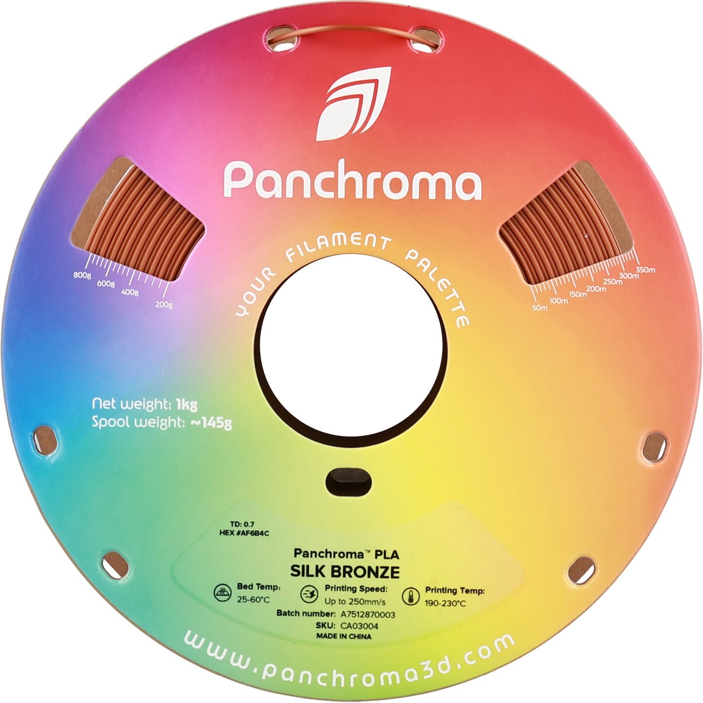 Polymaker Panchroma Silk PLA Filament Bronz
