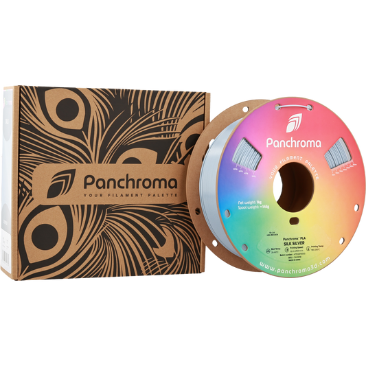 Polymaker Panchroma Silk PLA Filament Gümüş
