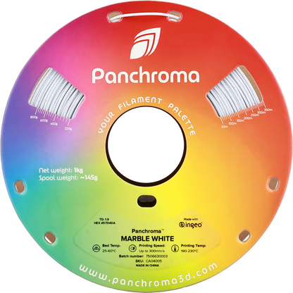 Polymaker Panchroma Mermer PLA Filament Beyaz