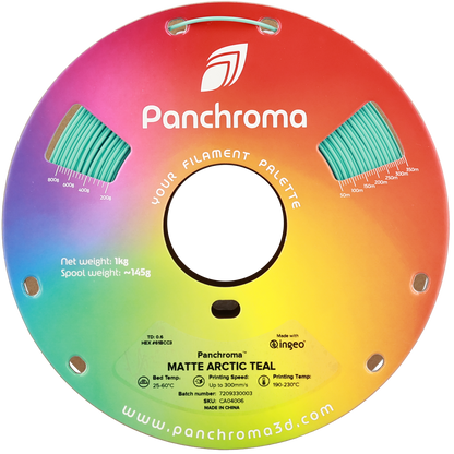 Polymaker Panchroma Matte PLA Filament Arctic Teal