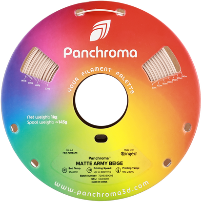 Polymaker Panchroma Matte PLA Filament Askeri Bej