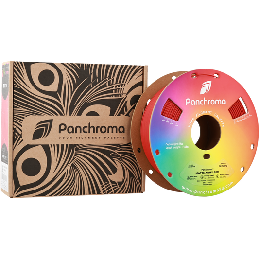 Polymaker Panchroma Matte PLA Filament Askeri Kırmızı