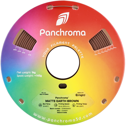 Polymaker Panchroma Matte PLA Filament Toprak Kahverengi