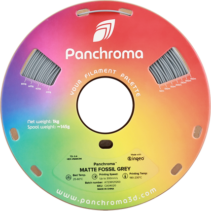 Polymaker Panchroma Matte PLA Filament Fosil Gri