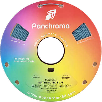 Polymaker Panchroma PLA Filament Matte Muted Mavi